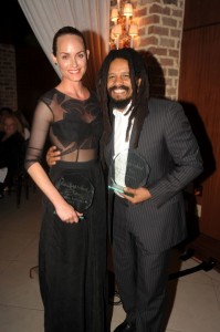 Amber Valletta & Rohan Marley1 credit WorldRedEye