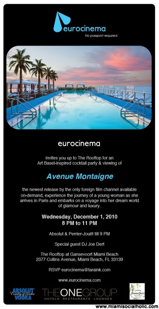 EurocinemaAvenueMontaigneViewing12012010