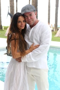 Gabrielle Anwar and Shareef Malnik