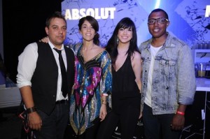 John Lermayer, Agustina Woodgate, DJ Jessica Who, and MC Zeale